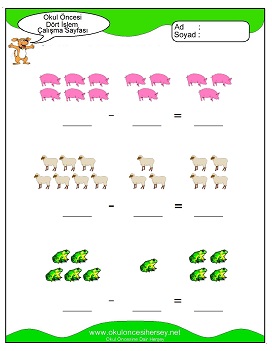 İşlemler yaprak test